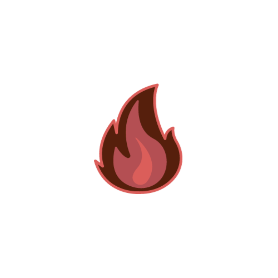 fire damage icon