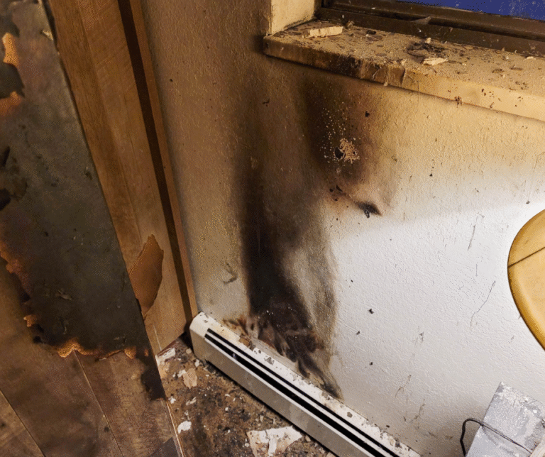 fire damage restoration process